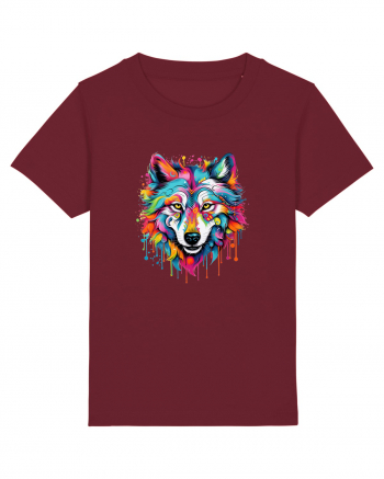 Dream Wolf Burgundy