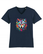 Dream Wolf Tricou mânecă scurtă guler V Bărbat Presenter