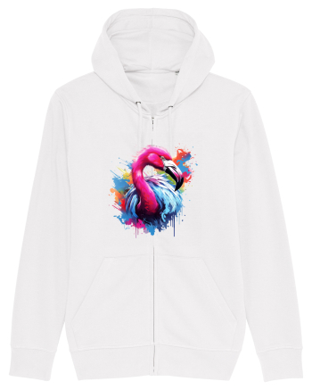 Flamingo splash White