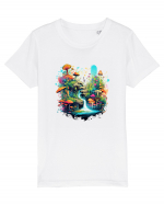 Smurf Village   Tricou mânecă scurtă  Copii Mini Creator