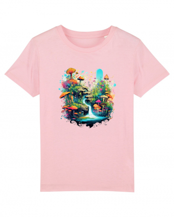 Smurf Village   Cotton Pink