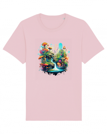 Smurf Village   Cotton Pink