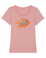 Roll for Initiative Tricou mânecă scurtă guler larg fitted Damă Expresser