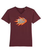 Roll for Initiative Tricou mânecă scurtă guler V Bărbat Presenter