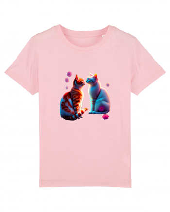 Feline Florale Fusion Cotton Pink