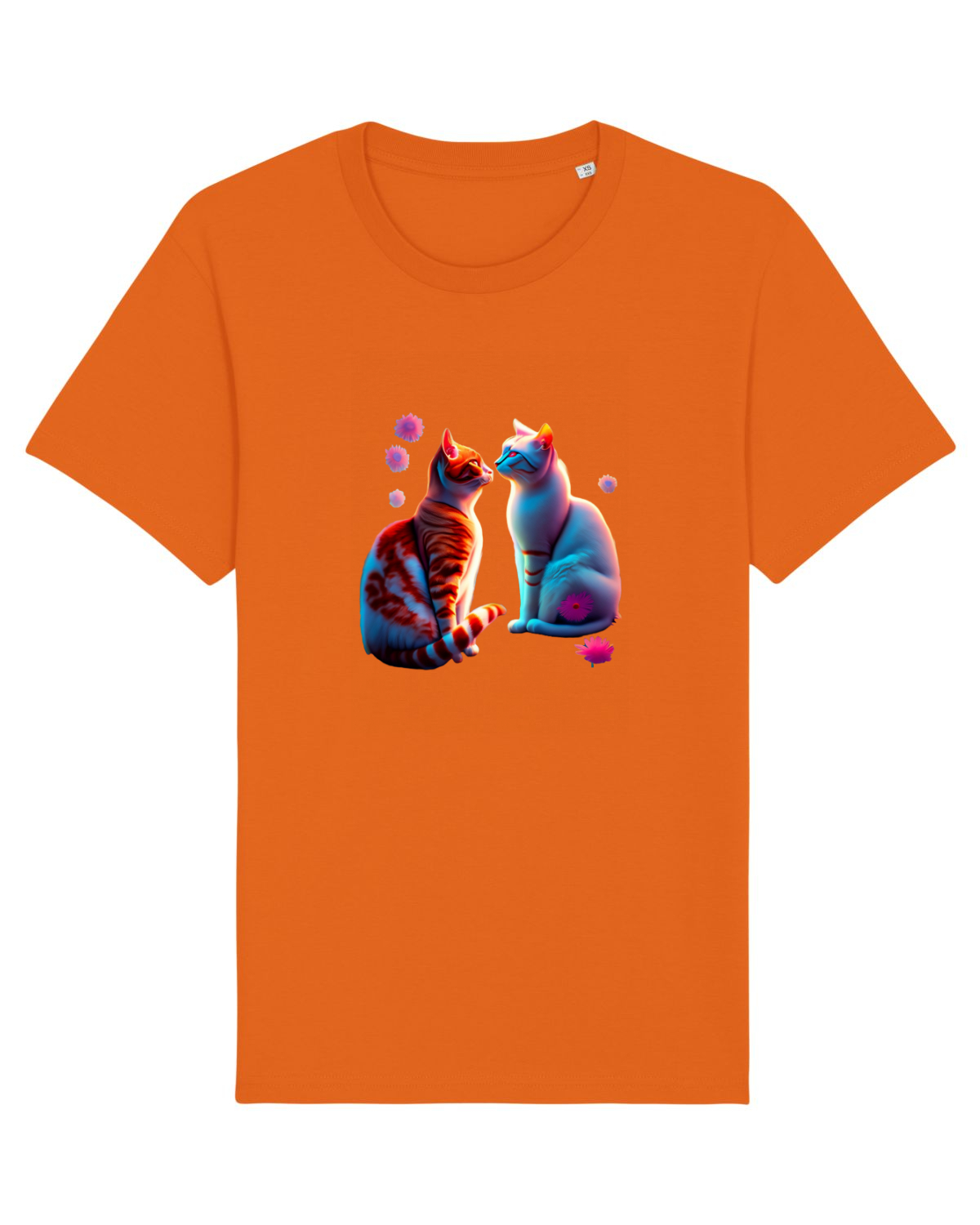 Tricou mânecă scurtă Unisex Rocker Bright Orange