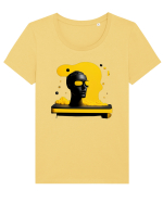 Mistery in Motion Tricou mânecă scurtă guler larg fitted Damă Expresser