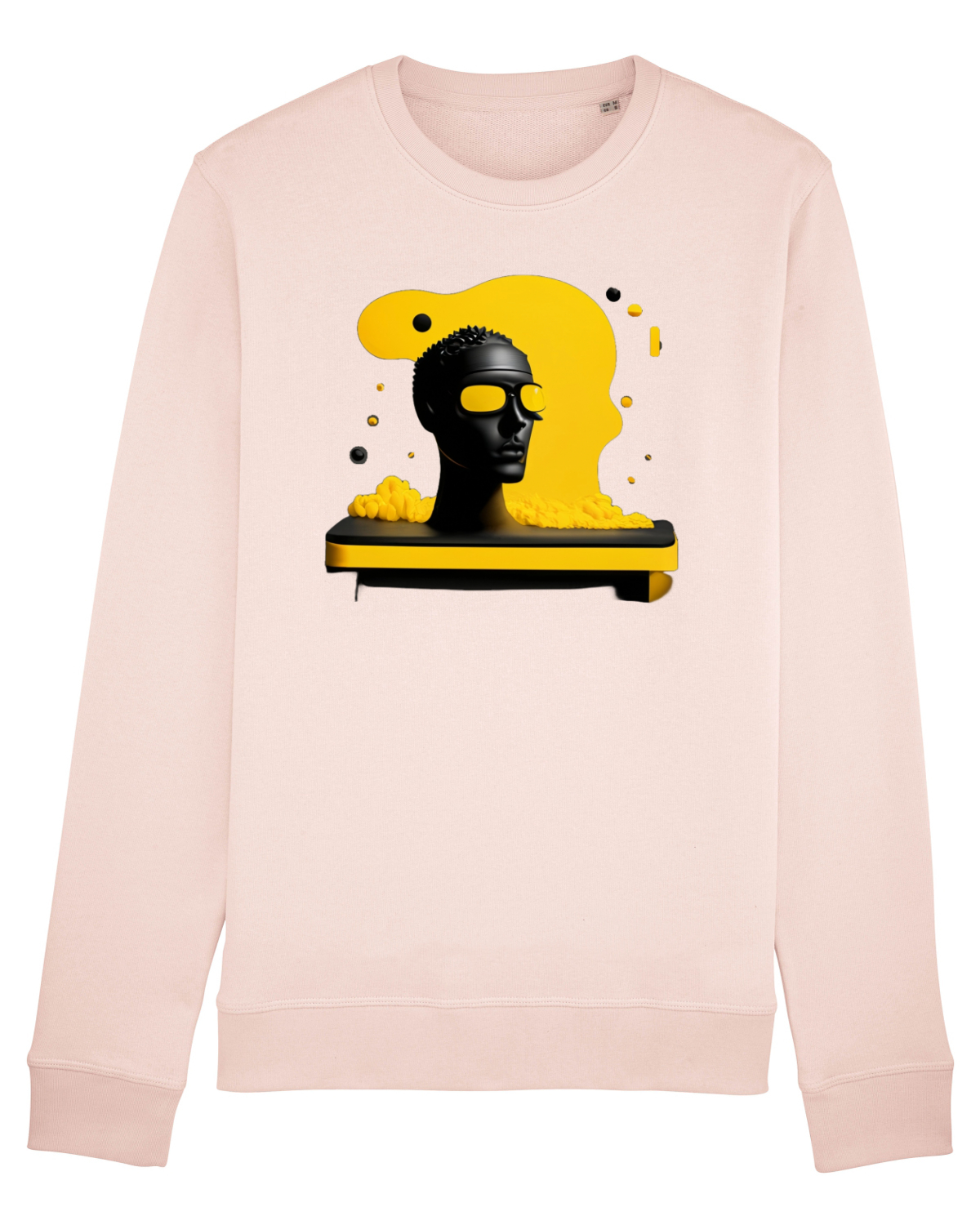 Bluză mânecă lungă Unisex Rise Candy Pink