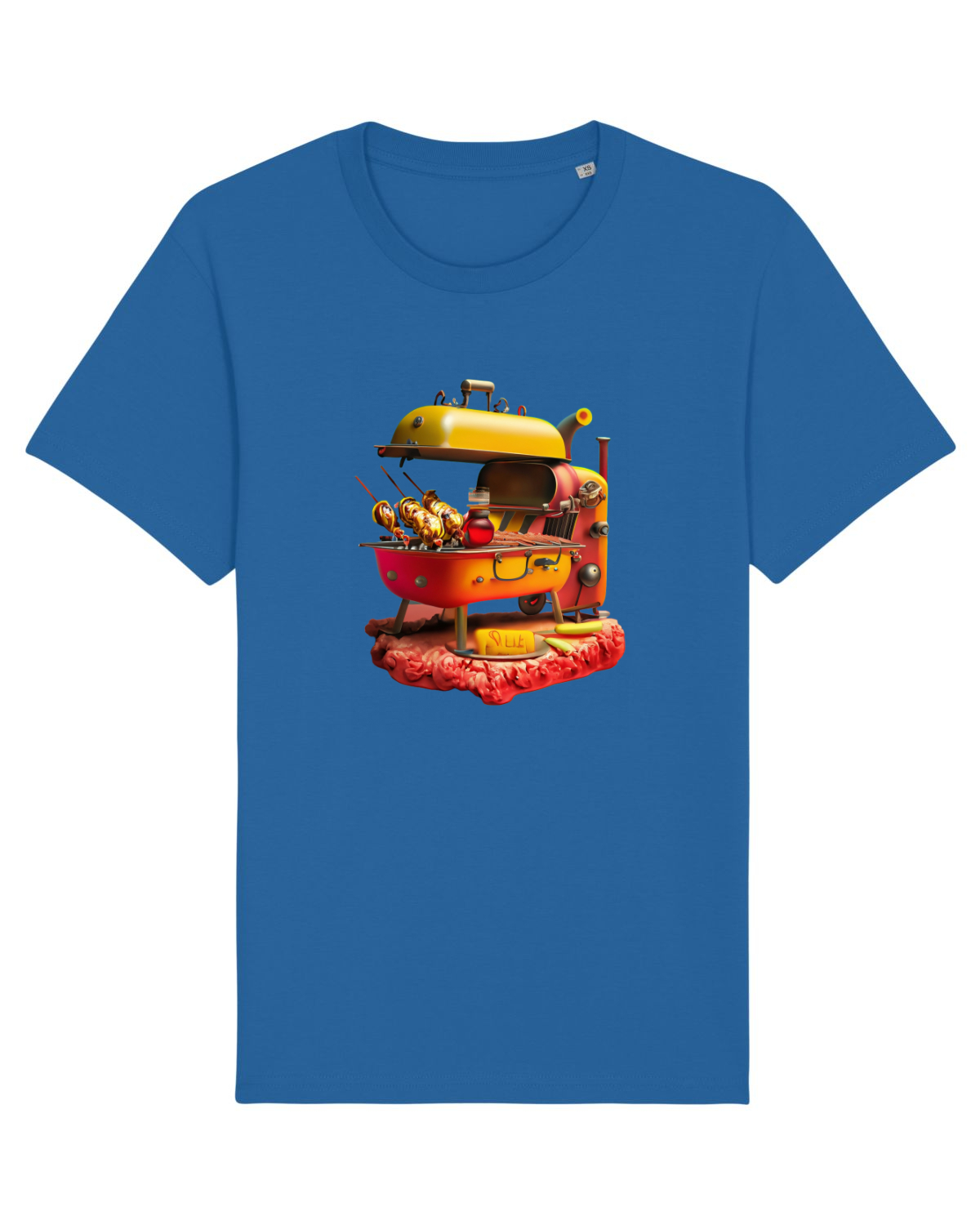 Tricou mânecă scurtă Unisex Rocker Royal Blue