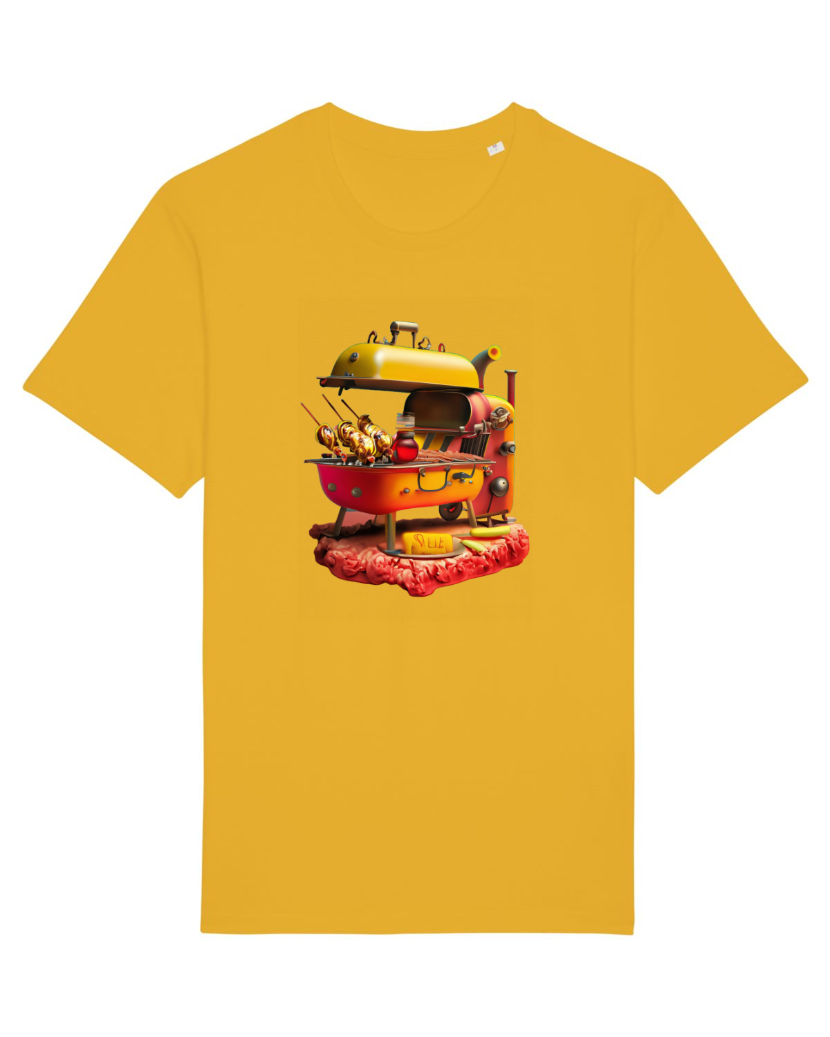 Tricou mânecă scurtă Unisex Rocker Spectra Yellow