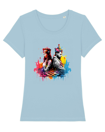 King and Queen Sky Blue