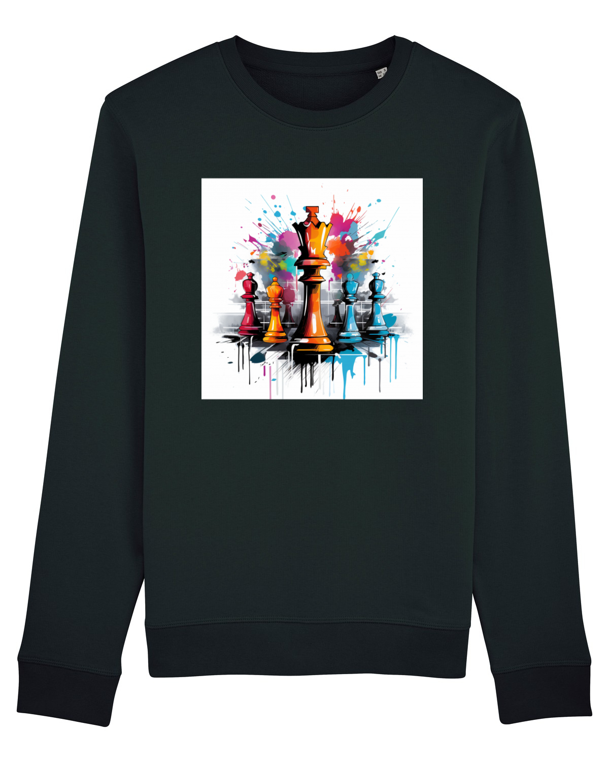 Bluză mânecă lungă Unisex Rise Black