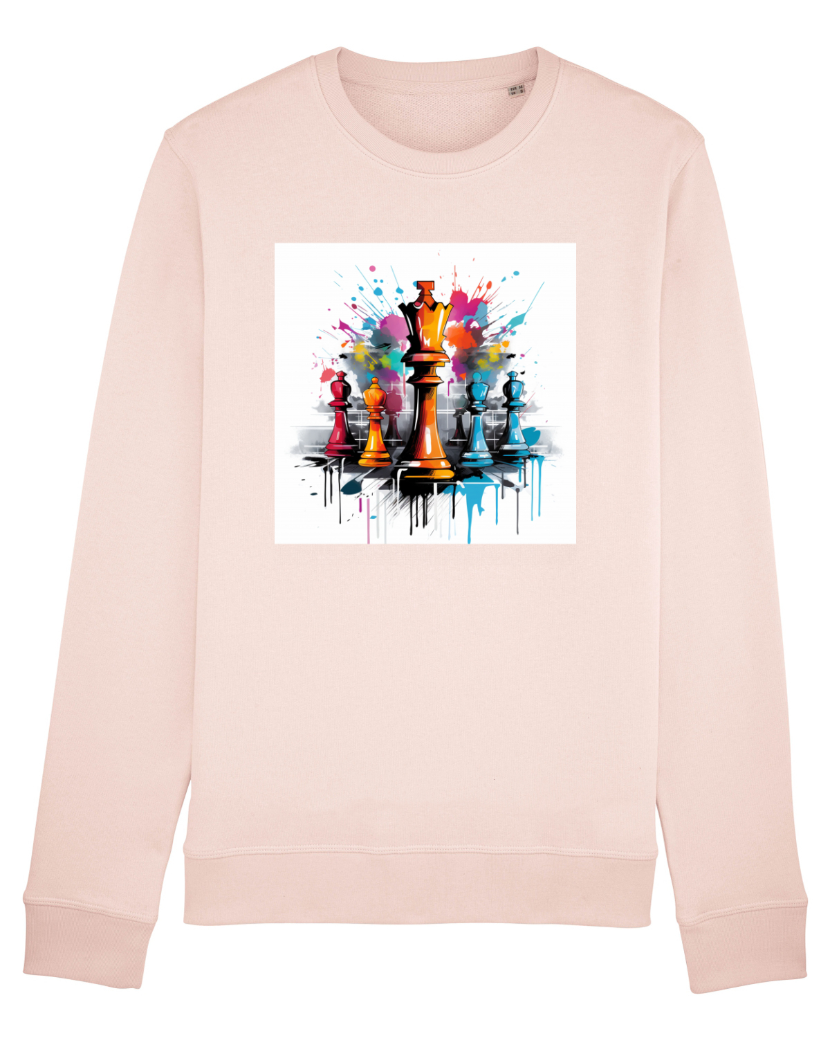 Bluză mânecă lungă Unisex Rise Candy Pink