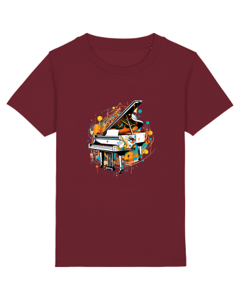 Piano Concert Burgundy