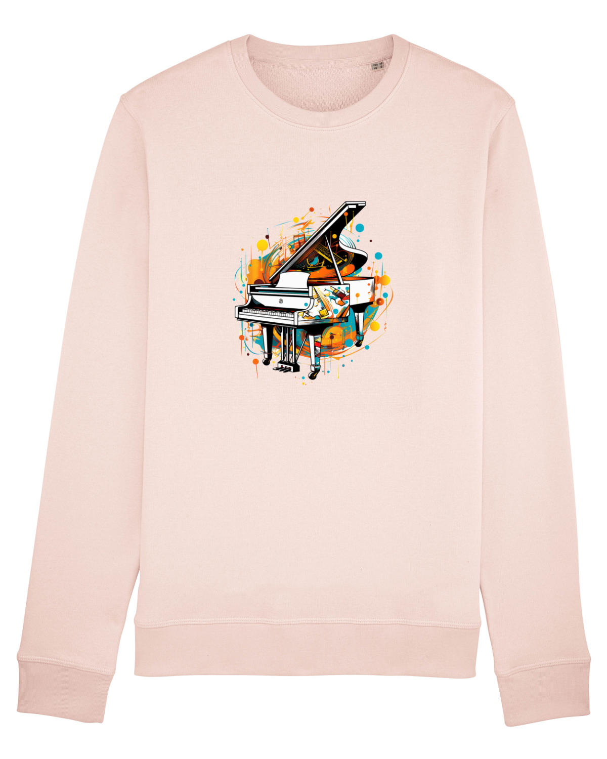 Bluză mânecă lungă Unisex Rise Candy Pink