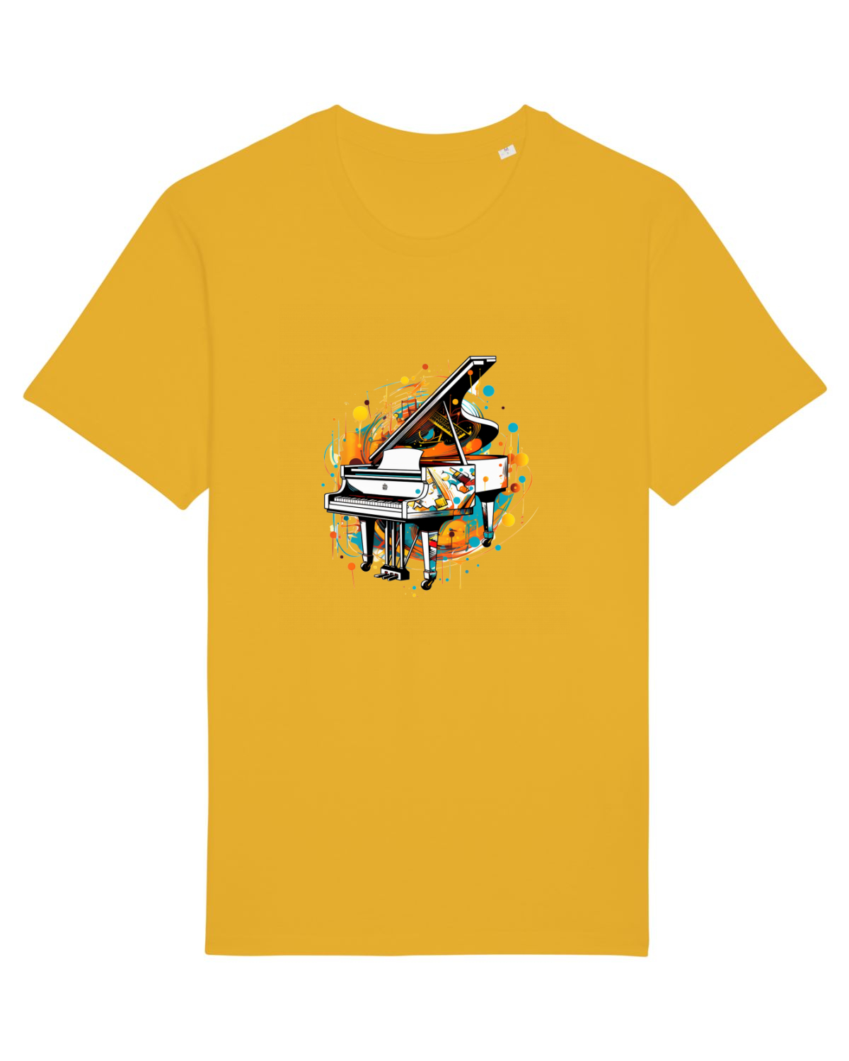 Tricou mânecă scurtă Unisex Rocker Spectra Yellow