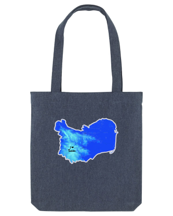 Tulcea County Map Midnight Blue