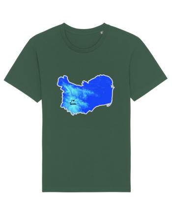 Tulcea County Map Bottle Green