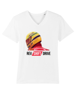 Rev Shift Drive Tricou mânecă scurtă guler V Bărbat Presenter