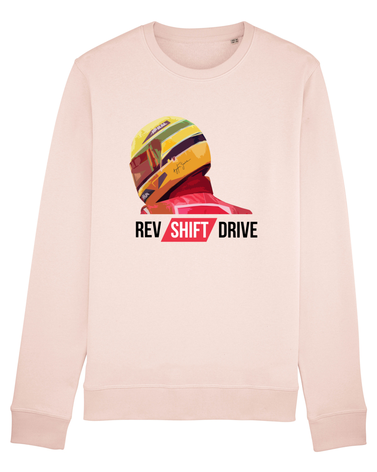 Bluză mânecă lungă Unisex Rise Candy Pink