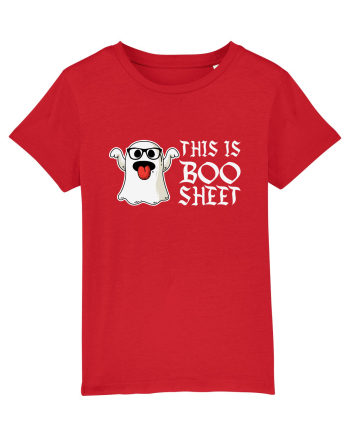 This Is Boo Sheet Bull Shit Funny Red