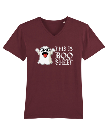 This Is Boo Sheet Bull Shit Funny Burgundy