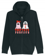 Together Forever Ghost Boo Couple Hanorac cu fermoar Unisex Connector