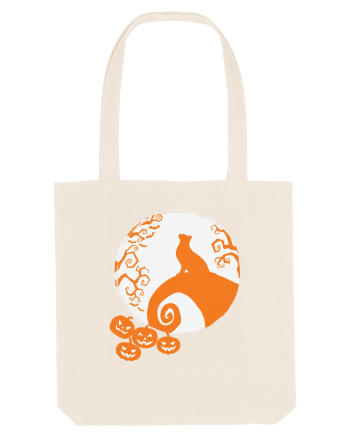 Top Cat And Moon Halloween Natural