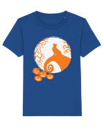 Top Cat And Moon Halloween Tricou mânecă scurtă  Copii Mini Creator