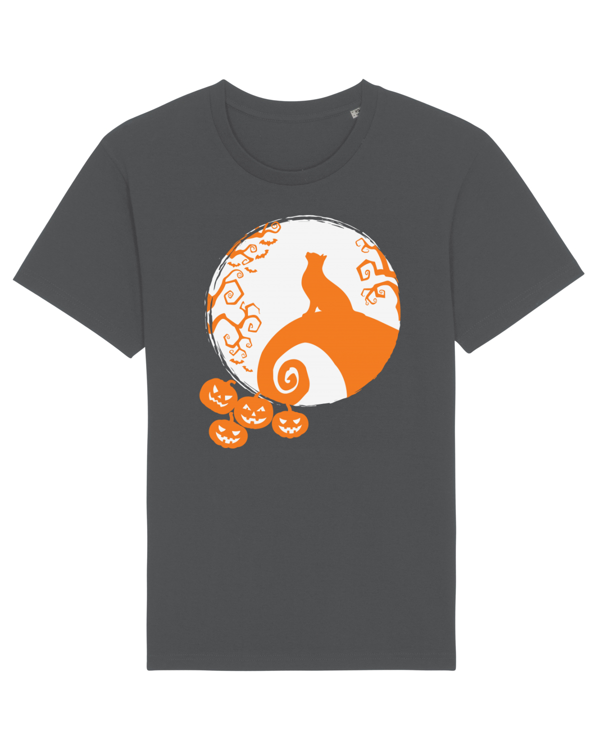 Tricou mânecă scurtă Unisex Rocker Anthracite
