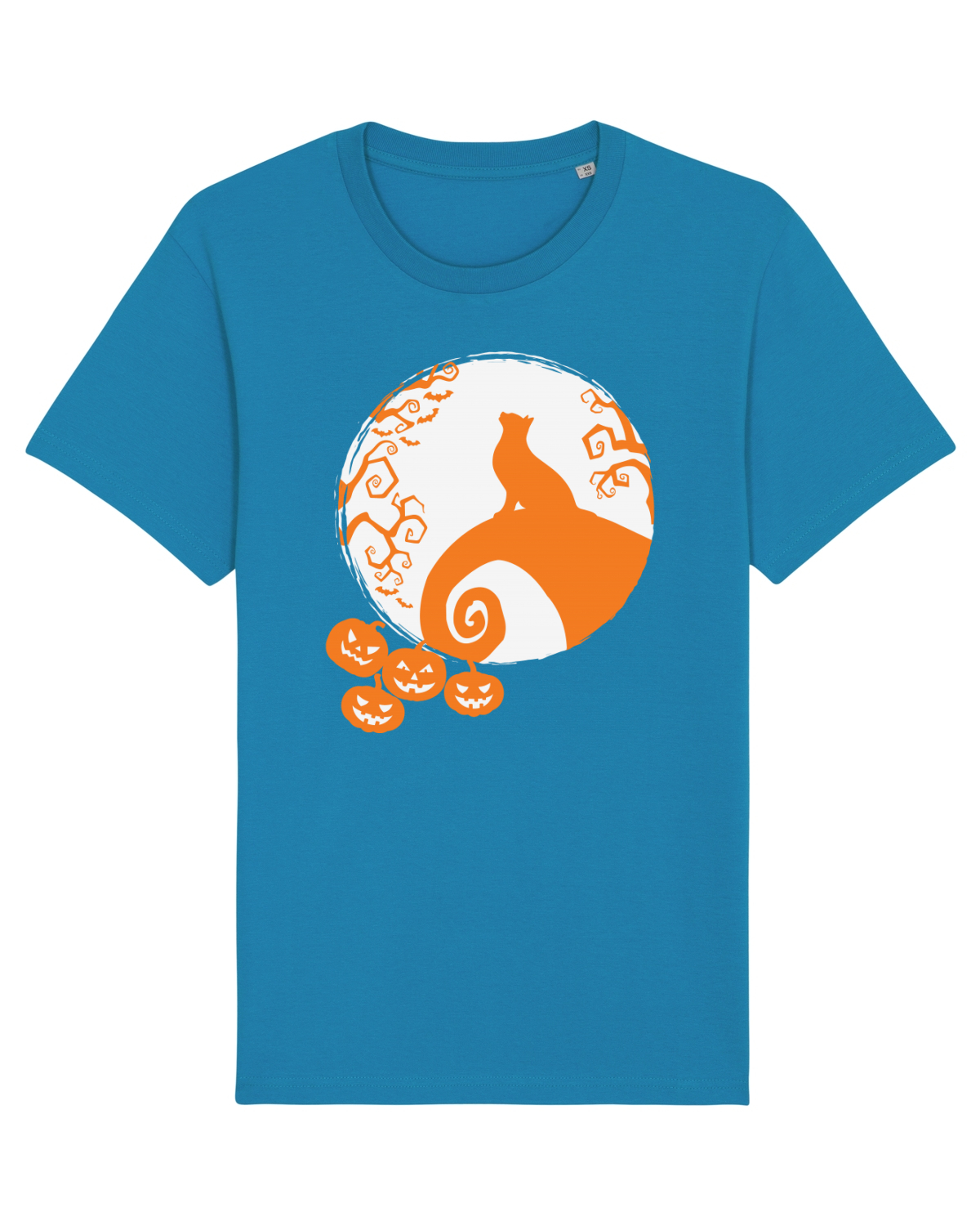 Tricou mânecă scurtă Unisex Rocker Azur