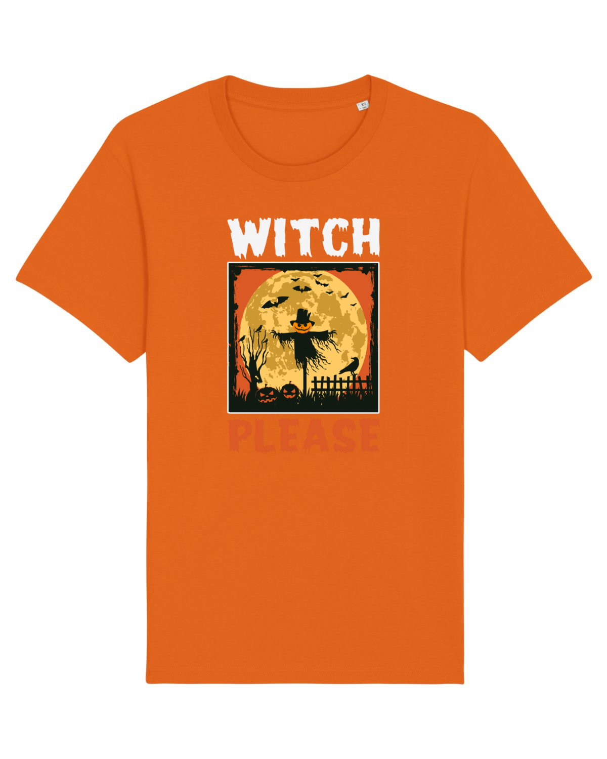 Tricou mânecă scurtă Unisex Rocker Bright Orange