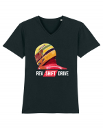 Rev Shift Drive Tricou mânecă scurtă guler V Bărbat Presenter