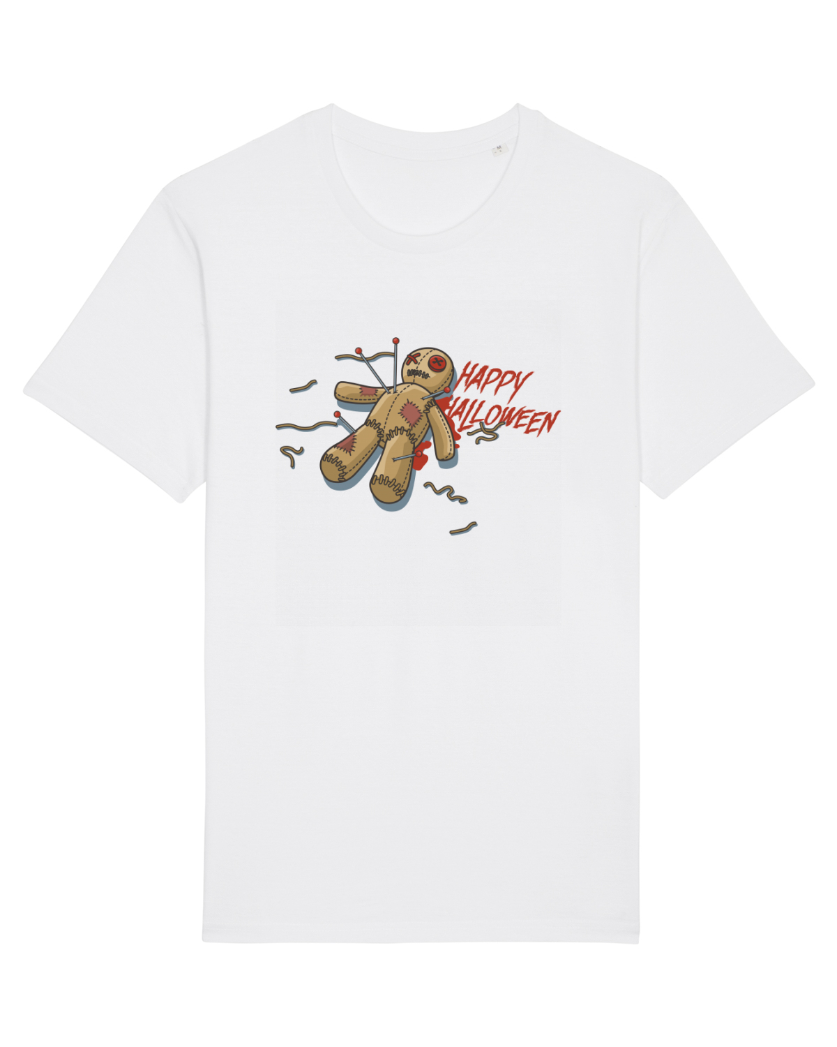 Tricou mânecă scurtă Unisex Rocker White