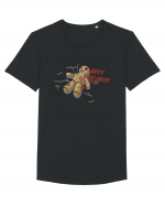 Happy Halloween Voodoo Puppet Tricou mânecă scurtă guler larg Bărbat Skater