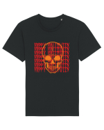 Happy Halloween Skull Funny Skeleton Tricou mânecă scurtă Unisex Rocker