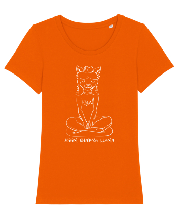 Boom chakra llama Bright Orange