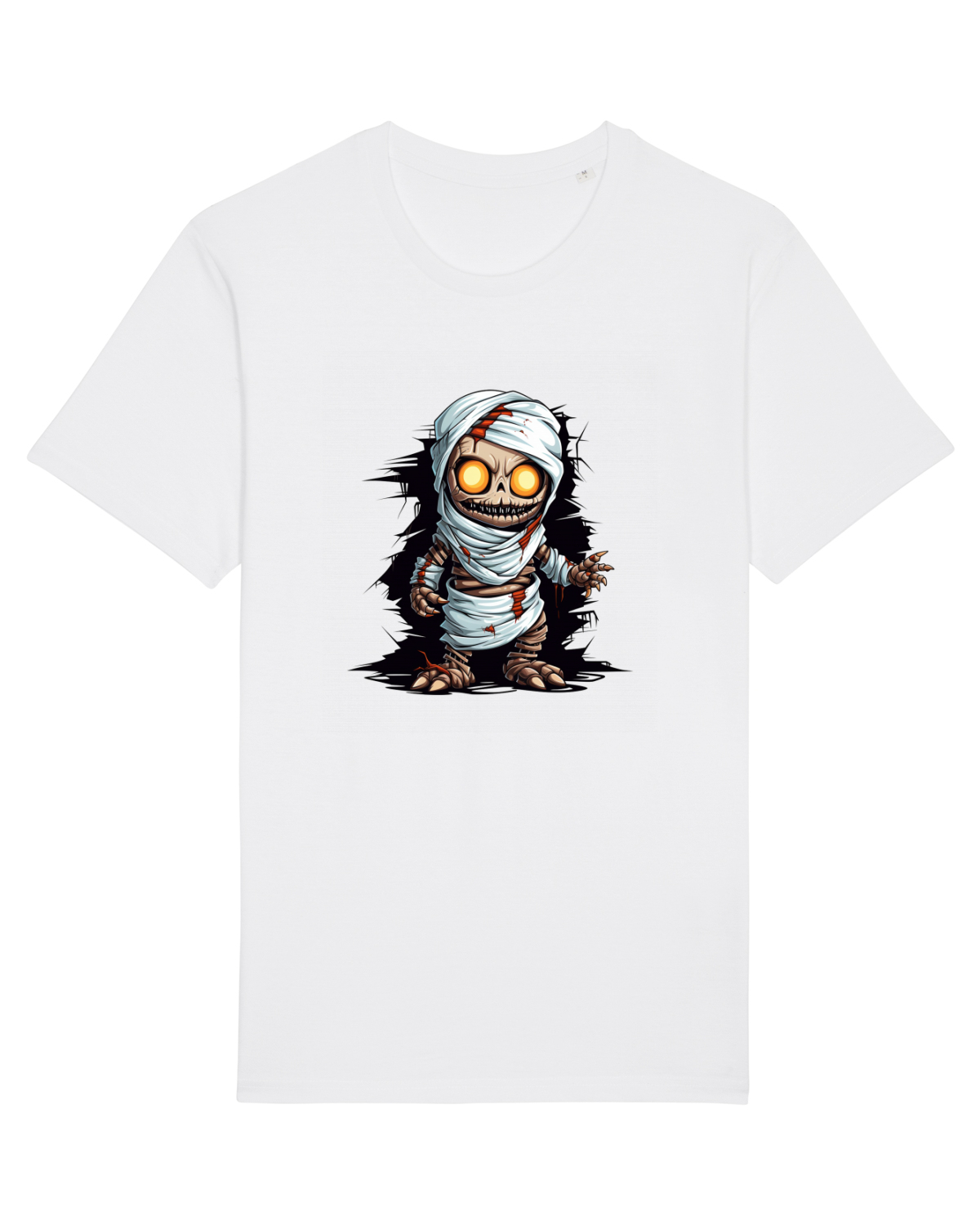 Tricou mânecă scurtă Unisex Rocker White