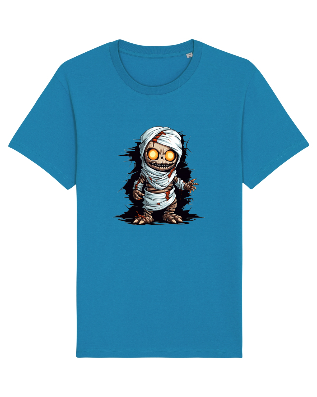 Tricou mânecă scurtă Unisex Rocker Azur