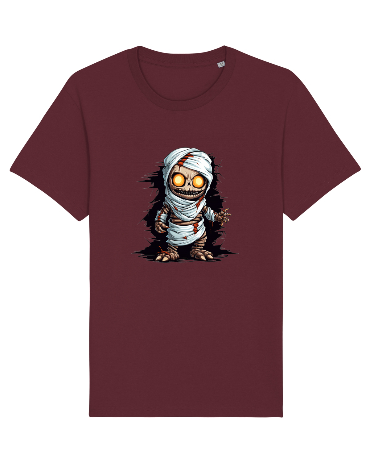 Tricou mânecă scurtă Unisex Rocker Burgundy