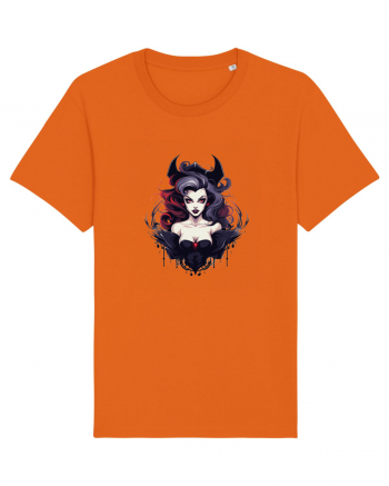 Vampire Girl Bright Orange