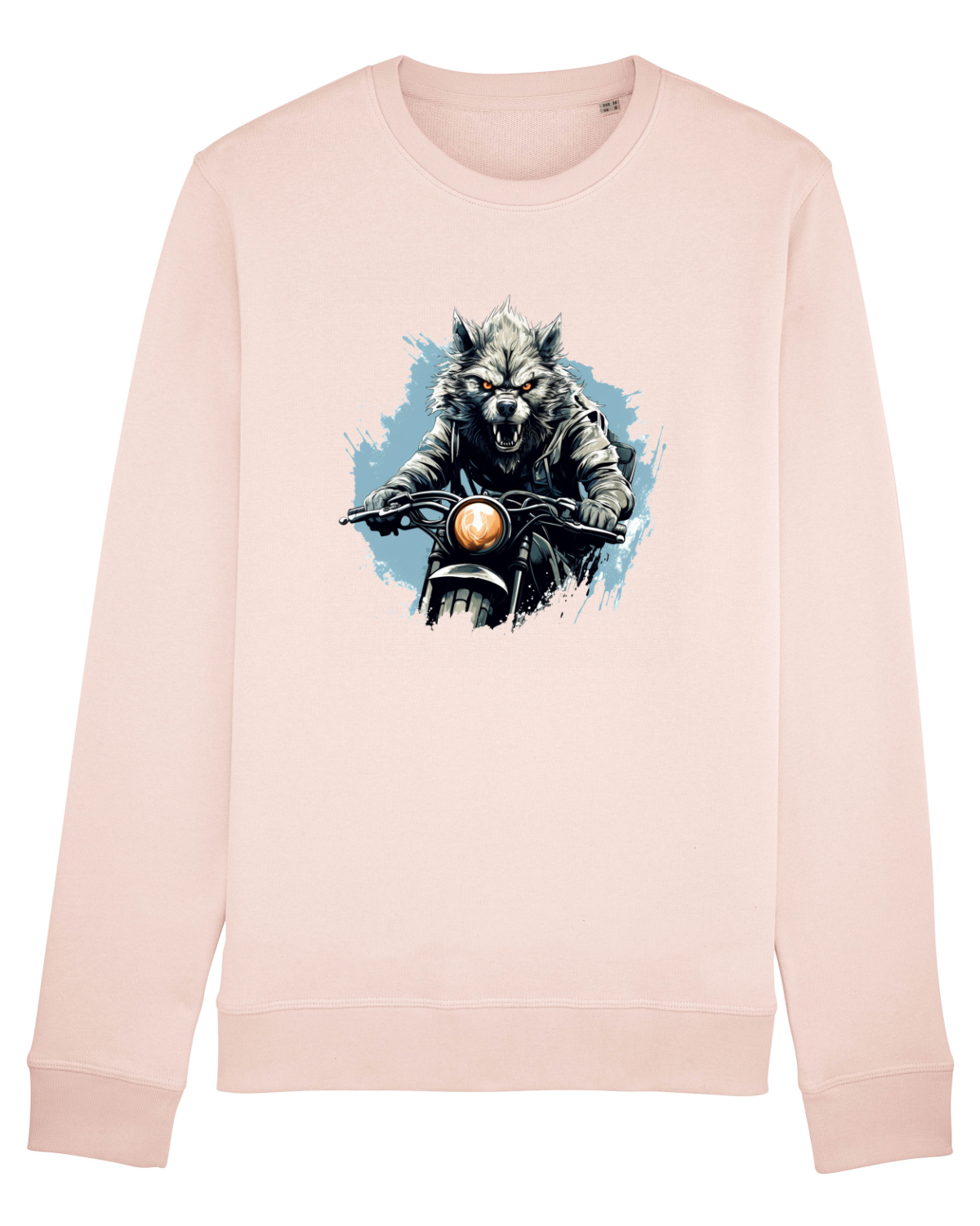 Bluză mânecă lungă Unisex Rise Candy Pink