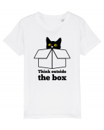 Think outside the box Tricou mânecă scurtă  Copii Mini Creator