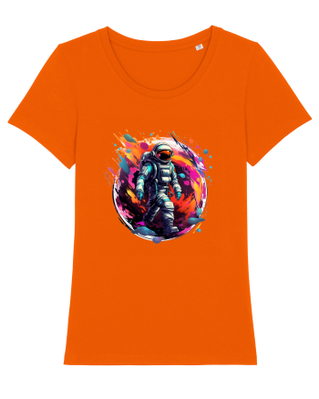Astronaut - cosmic exploration Bright Orange