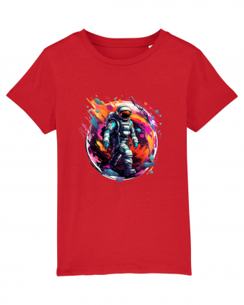 Astronaut - cosmic exploration Red