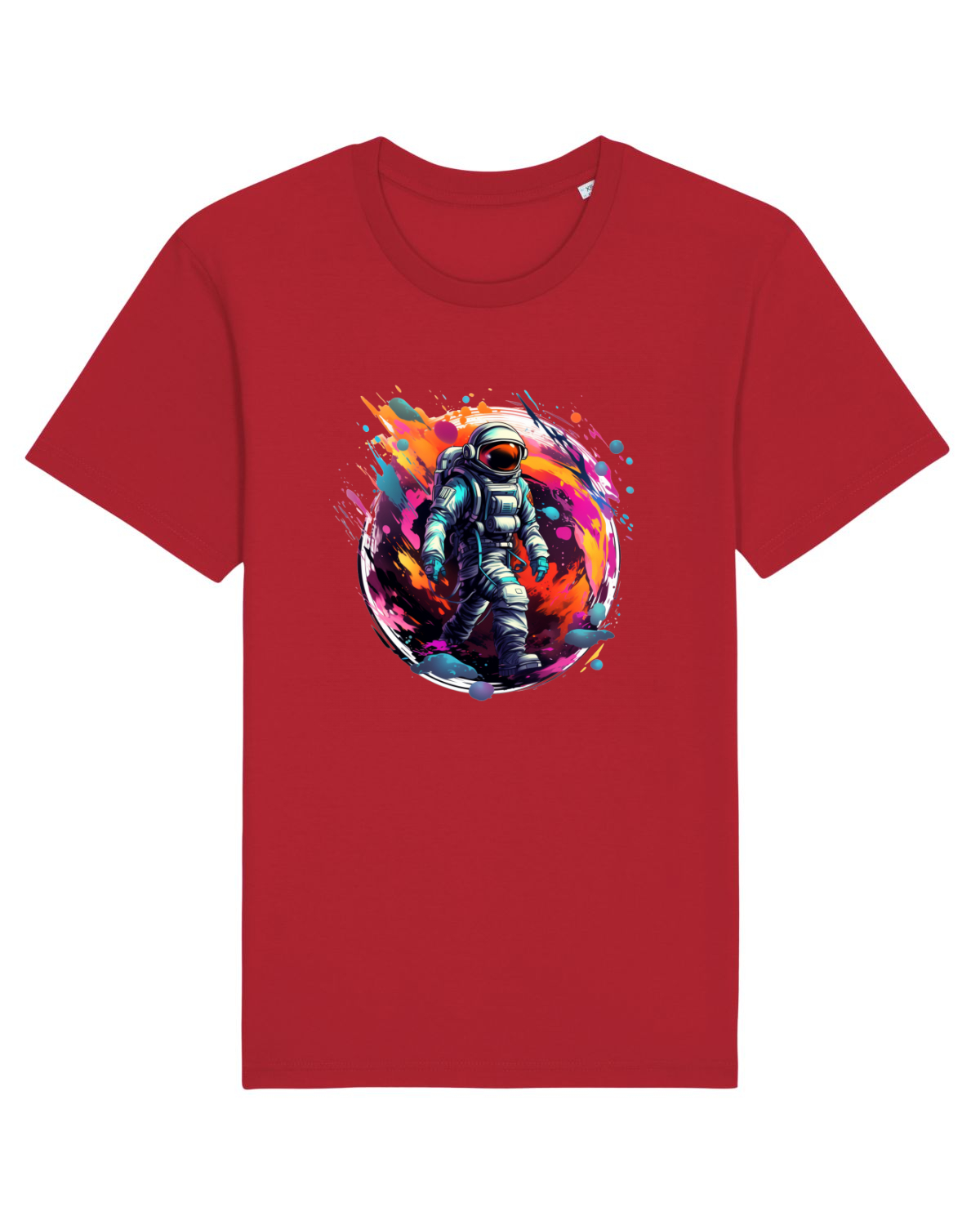 Tricou mânecă scurtă Unisex Rocker Red