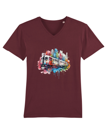 City Train Burgundy