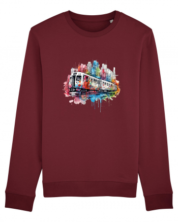 City Train Burgundy