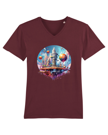 Alien City Burgundy