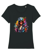 Urban Girl Tricou mânecă scurtă guler larg fitted Damă Expresser